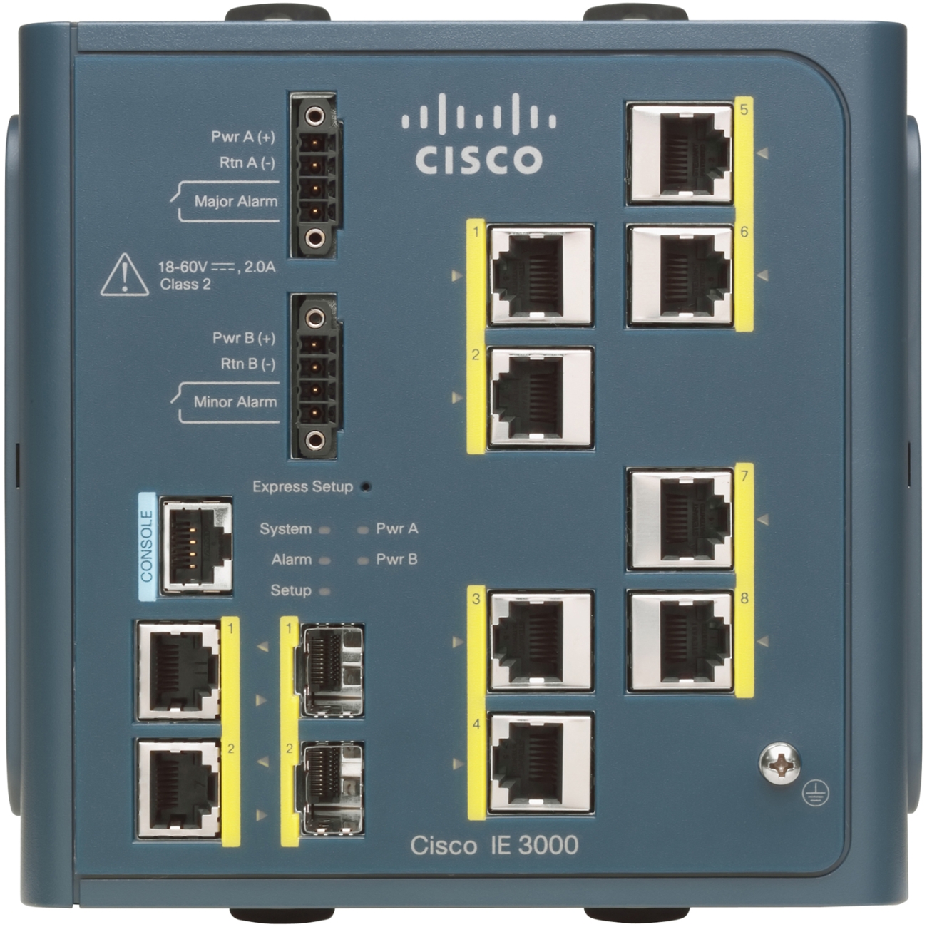 Cisco Industrial Ethernet Switch IE-3000-8TC